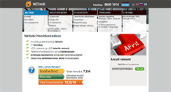 Desktop Screenshot of netiabi.ee